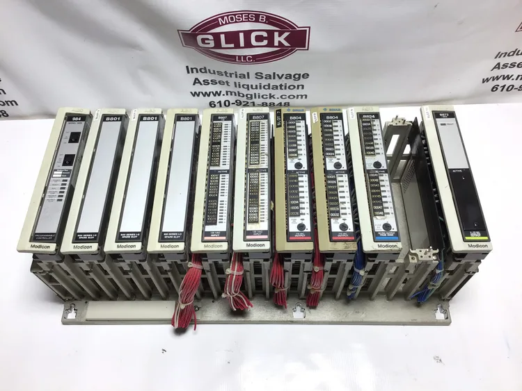 Used MODICON AS-B872-002 PLC Input & Output Pennsylvania US | Moses B Glick #1011297