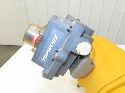 Emerson QS0350.U04STACW Pneumatic Actuator with Tufline 2"Flanged Plug Valve