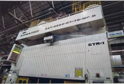 USED 1990 KOMATSU PRESSES KOMATSU E4T2500-07-70 MF-D PRESS