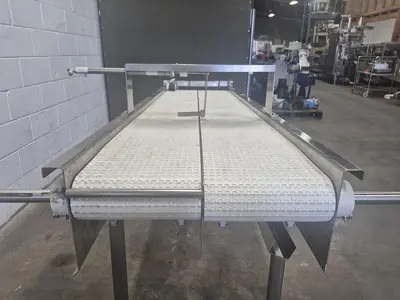 5.10 ft Flat Belt Conveyor