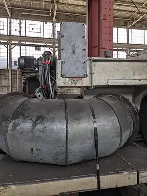 USED BCP 4 WHEEL MESH BELT