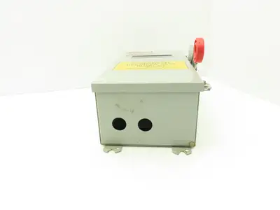 Cutler Hammer Eaton DH362UDKW Safety Disconnect Switch 60A 600V 3Ph Non Fused