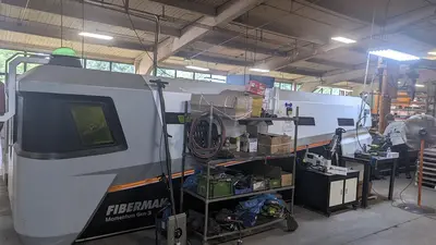 Used 2016 ERMAKSAN FIBERMAK MOMENTUM GEN-3 Laser Cutters Illinois US | Machinery Marketing International #1310189