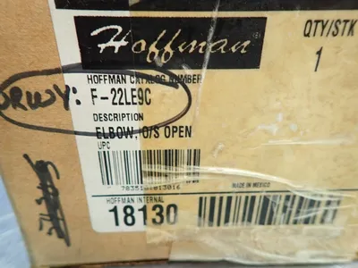 NEW HOFFMAN F22LE9C