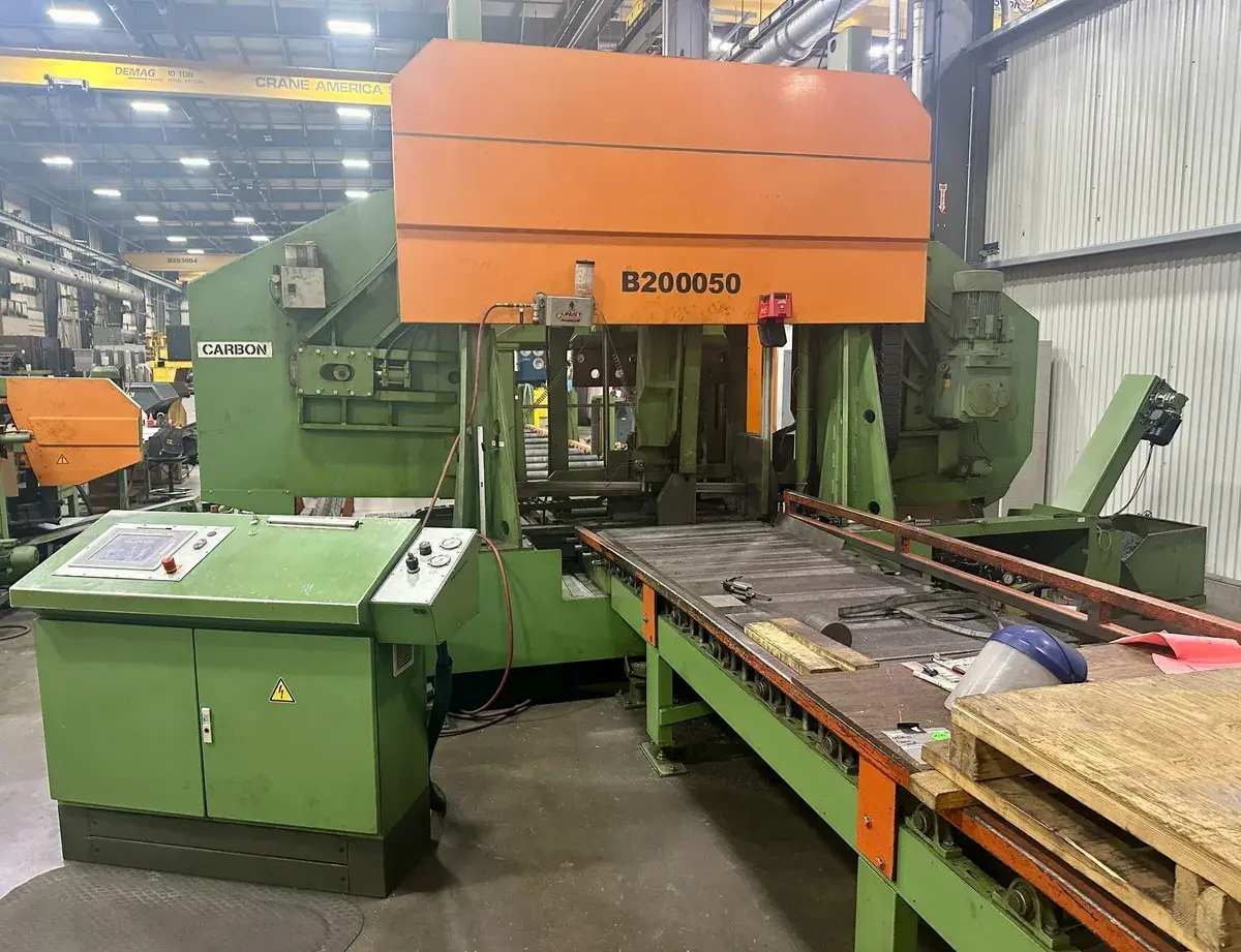 PEDDINGHAUS MEBA 1000-1000A HEAVY DUTY AUTOMATIC HORIZONTAL BAND SAW