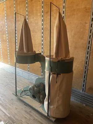 GRIZZLY 3HP DOUBLE-BAG DUST-COLLECTOR