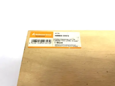 New | in-Stock Hoffmann Group Shaft Spirit Level Base Length×Accuracy: 300/2 mm Machinist Levels Michigan US | Maverick Industrial Sales #1391751