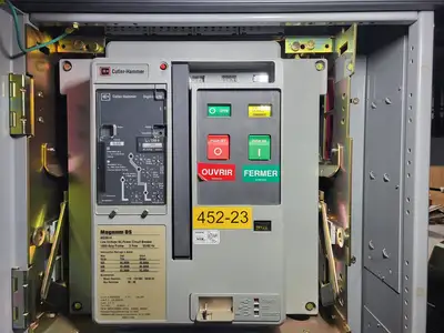 Low Voltage PDC / Switchgear Section, (1) 4000A, (5) 1200A Magnum DS Breakers, 600V 3PH