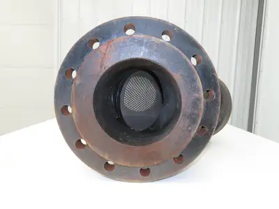 Fabrotech 8-250 Cast Iron Y Strainer Valve 8" Flanged 250PSI Wye