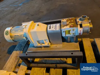 USED Wrightflow Technologies IDEX Wrightflow Rotary Lobe Pump, S/S