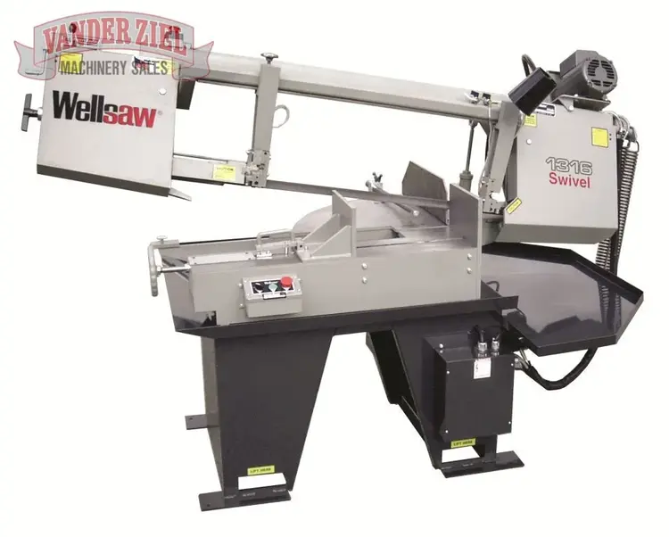 New | in-Stock WELLSAW 1316S-EXT-SA Horizontal Band Saws Michigan US | Vander Ziel Machinery Sales #482425