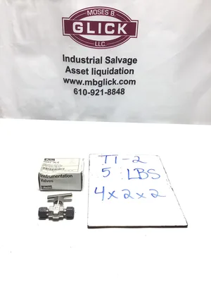 Parker CPI 316 Stainless Steel Needle Valve