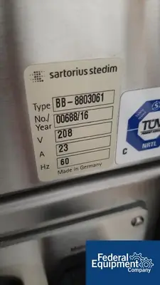 USED Sartorius Stedim 200 Liter Sartorius STR 200-DW BioSTAT CultiBag BioReactor