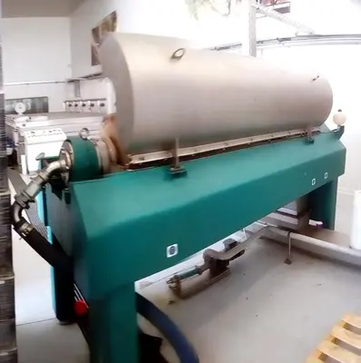 Westfalia VCC 458-08-30 tricanter centrifuge, 316SS.