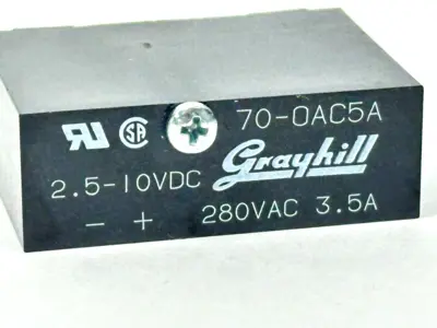 New | in-Stock Grayhill 70-OAC5A Relays & Switches Michigan US | Maverick Industrial Sales #1489317