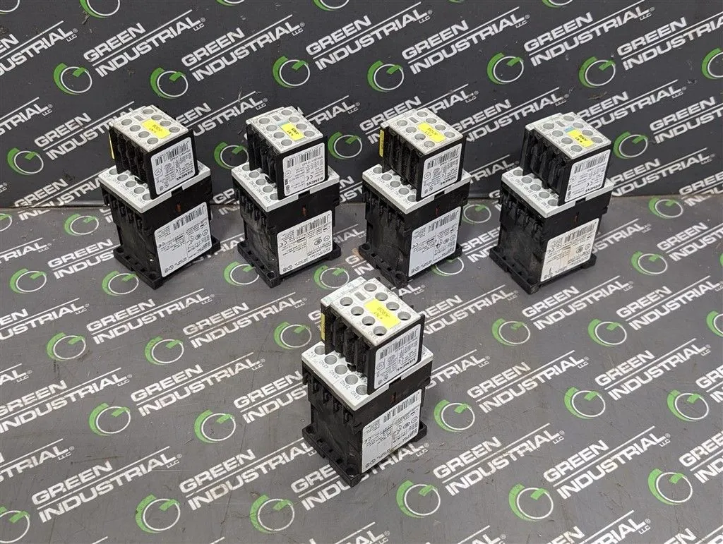 Lot of 5 Siemens 3RH1140-1BB40 SIRIUS Contactor Assemblies 10A Used