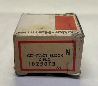 New | in-Stock CUTLER-HAMMER 10250T3 Miscellaneous Equipment (Electrical & Power) Ohio US | Surplus Asset Holdings #1209070
