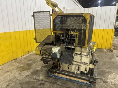 40 TON RLM MODEL #R40 4-POST CUTOFF PRESS & SERVO DIE ACCELERATOR: YOBRO #23887