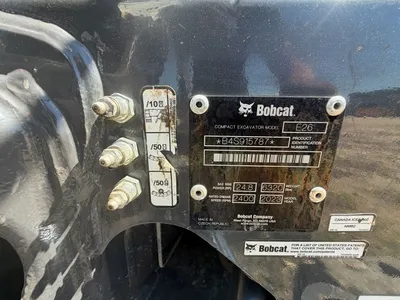 Used 2023 BOBCAT E26 Excavators Florida US | Wind River Equipment Finance LLC #1557895