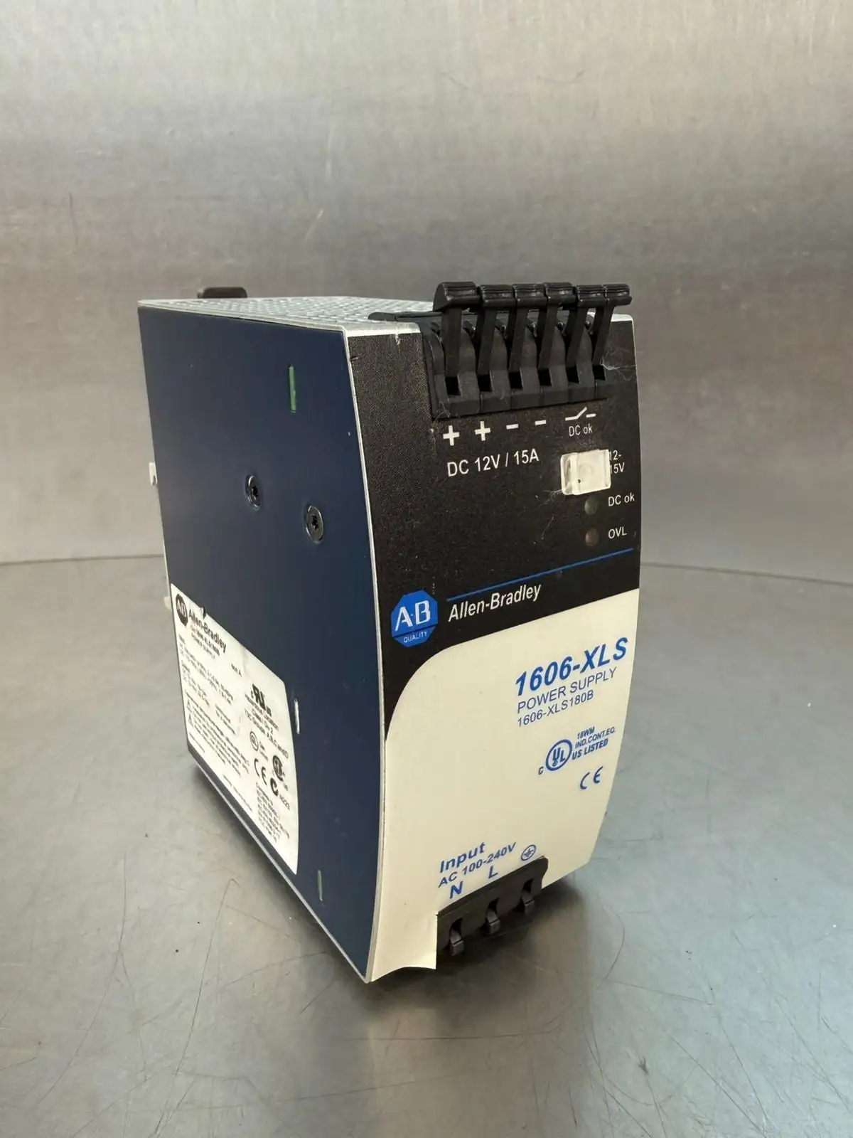 Allen Bradley 1606-XLS180B /A Power Supply 1606XLS (4.5.1)