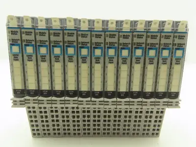 Allen Bradley 1734-IB8 Point I/O 8Pt Digital Input Module 24VDC Ser C Lot of 13