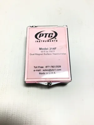 PTC Instruments 314F Dual Magnet Surface Thermometer 50°F to 750°F