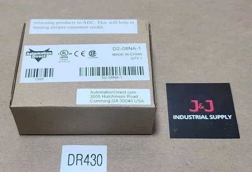 NEW AutomationDirect D2-08NA-1
