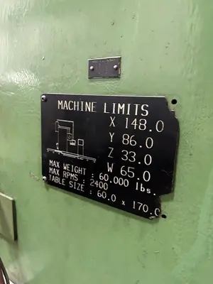 Used 1991 GIDDINGS & LEWIS H6T Horizontal Table Type Boring Mills Minnesota US | Orca Machine Tools, Inc. #1262812