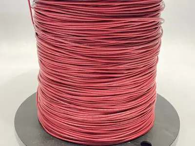 MTW-18G-03 | American Wire And Cable  18 AWG Hook Up Wire Type MTW Red 1800ft Roll - New – Open Box