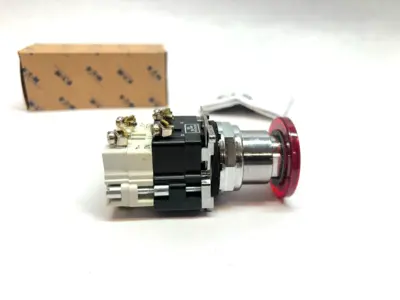 10250T1063C47-1X | Eaton  Momentary Push Pull Operator Switch, Red Lens, Pushbutton - New