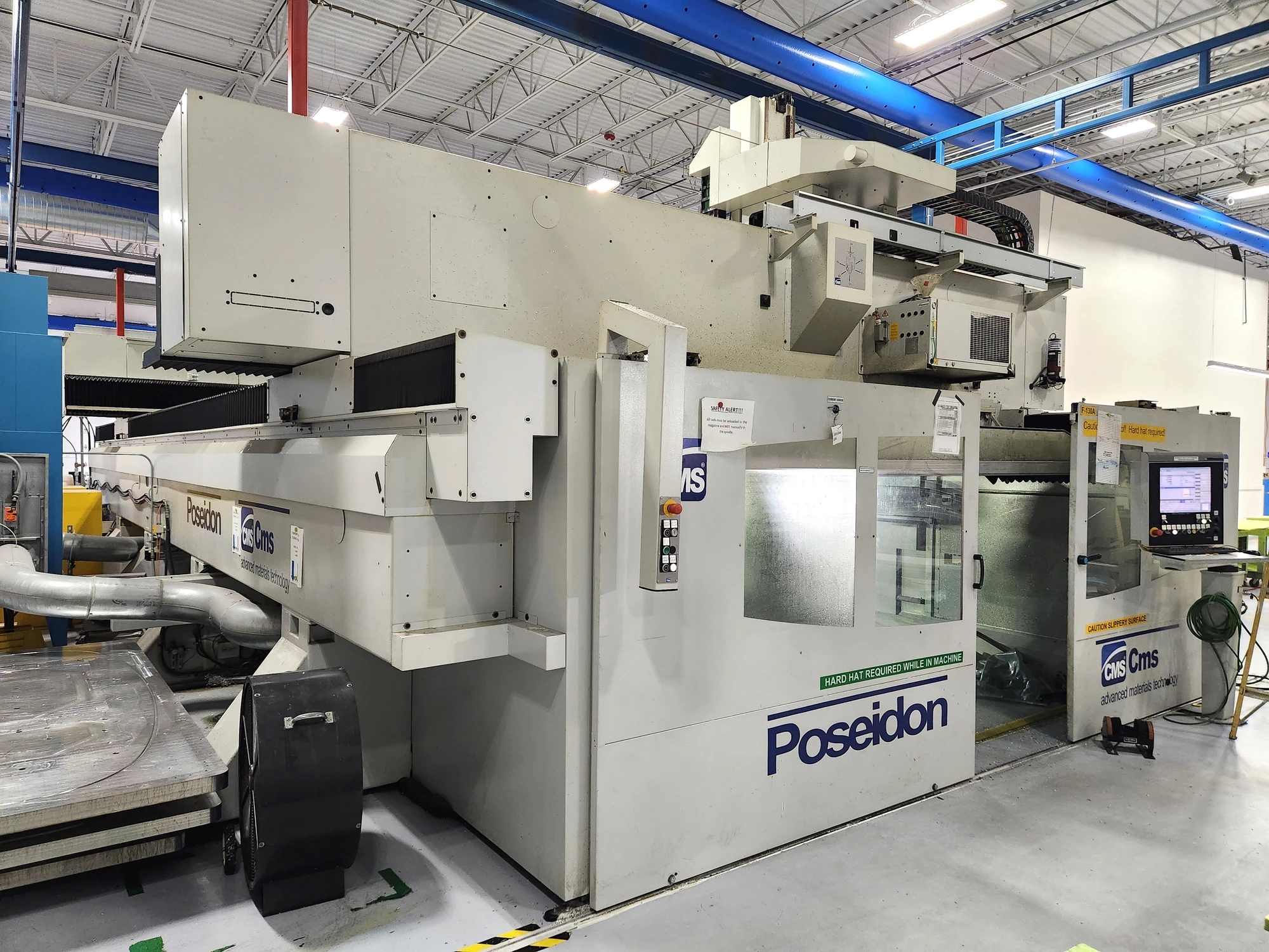 Used 2016 CMS Poseidon 38/100 DB KX5 Z1300 Machining Centers, 5