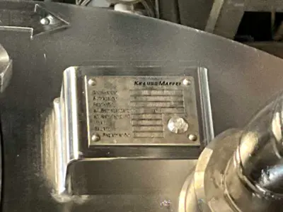 Krauss-Maffei HZ 800 Ph CIP peeler centrifuge, 316SS.
