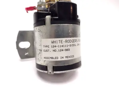 USED WHITE-ROGERS POWER COIL CONTACTOR 24 VDC, CONTINUOUS
