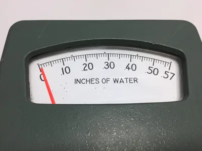 Foxboro Model 45 Pneumatic Transmitter 0-.57 Inches of Water 20 PSIG Air Supply