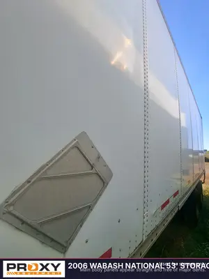 Used 2006 WABASH NATIONAL 53' STORAGE DRY VAN Box Trailers Pennsylvania US | Proxy Equipment #1385229