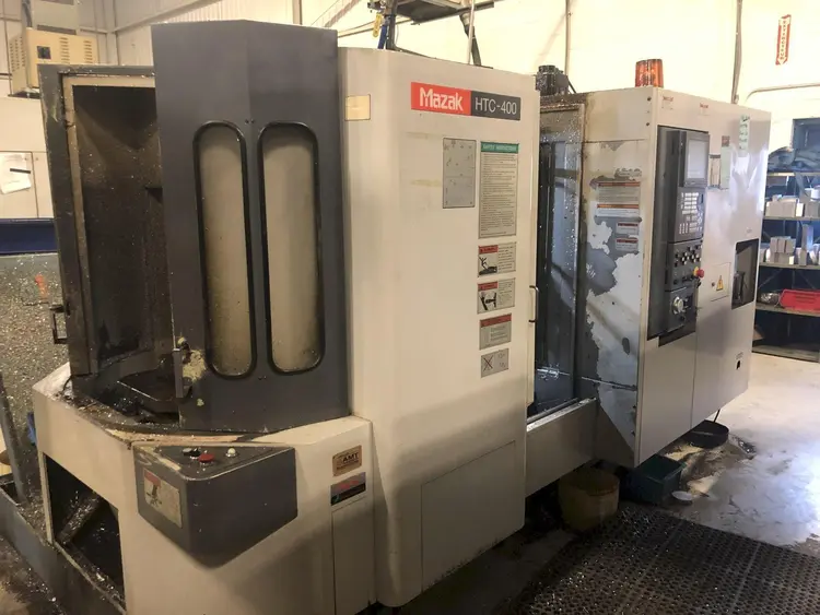 Used 1999 MAZAK HTC 400 Horizontal Machining Centers Minnesota US | Orca Machine Tools, Inc. #1262820