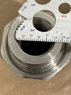 A182 F316 JROT Mega Italy 1” 3000 SP83 NNB + Warranty