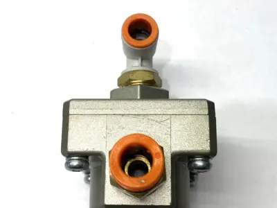 USED SMC PNEUMATIC QUICK EXHAUST VALVE 3/8" NPT LOT OF 2