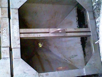 1.19 Cu.M. S/S Portable Hopper