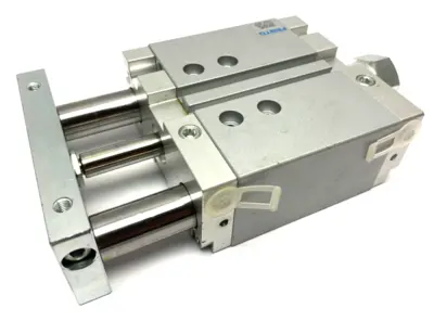 New | in-Stock Festo Pneumatic Guided Drive Cylinder 40mm Stroke 532318 Pneumatic Cylinders Michigan US | Maverick Industrial Sales #1392972