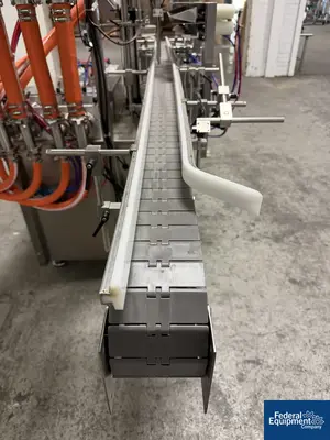 Used Accutek Accutek Inline Piston Filler, Model AVF4-16 Liquid Fillers Ohio US | Federal Equipment Company #1337957