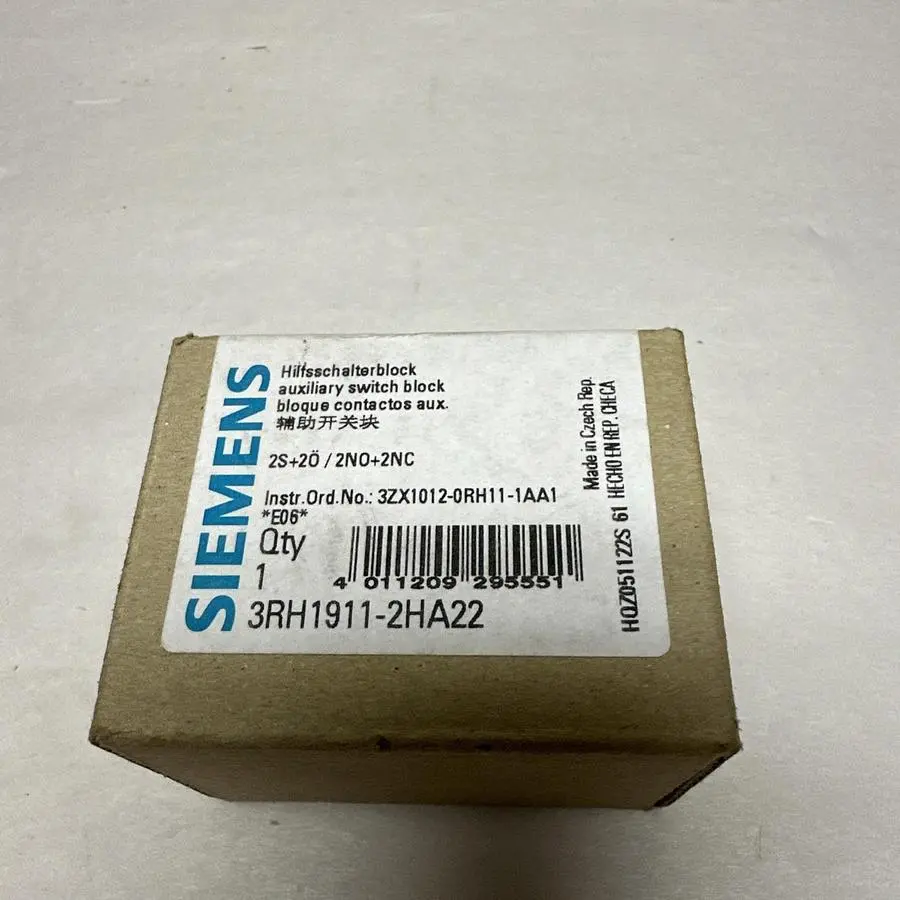 Used SIEMENS 3RH1911-2HA22 Miscellaneous Equipment (Electrical & Power) | Surplus Asset Holdings #1196291