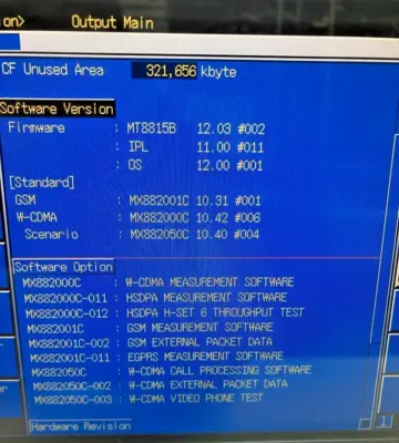 Anritsu MT8815B RF Communication Test Sets | ANACAPA EQUIPMENT BROKERS, INC (18)