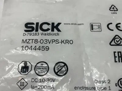 NEW SICK CYLINDER SENSOR M8 CONNECTOR 10-30VDC 1044459