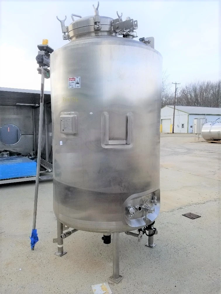 USED NORTHLAND STAINLESS 1400L (370 Gallon) Sanitary Jacketed Reactor / Fermenter