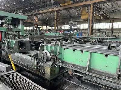 Used SAMUEL PLATT BRIGHT BAR DRAWING, STRAIGHTENING & SAWING LINE (14722) Draw Benches Connecticut US | Machinery International LLC #1557867
