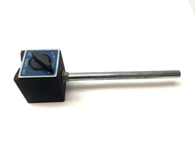 Aerospace Magnetic Base Test Tool/Indicator Holder 7" Post, 9" Overall Height - Used