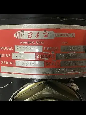 USED B&H CYLINDERS C-3280