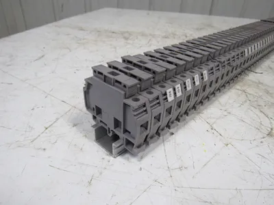 Entrelec  011537805 M10/16 Fuse Holder Terminal Block Din Rail Mount  Lot of 60