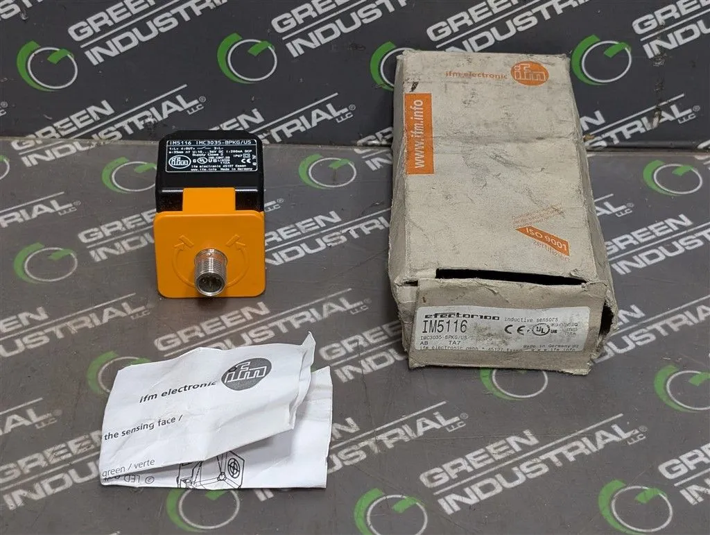 ifm IM5116 efector100 Inductive Proximity Sensor New NIB